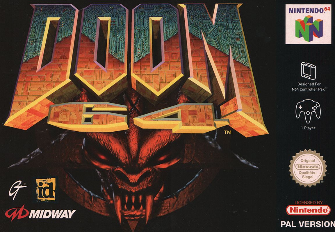 Doom 64 box art for Xbox One